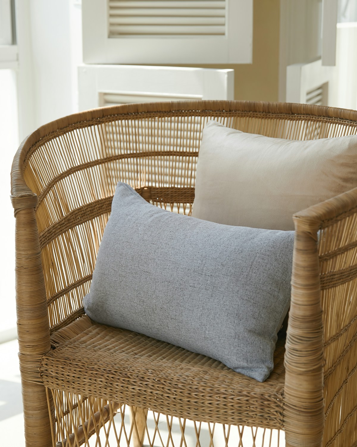 Woven Rattan Lounge