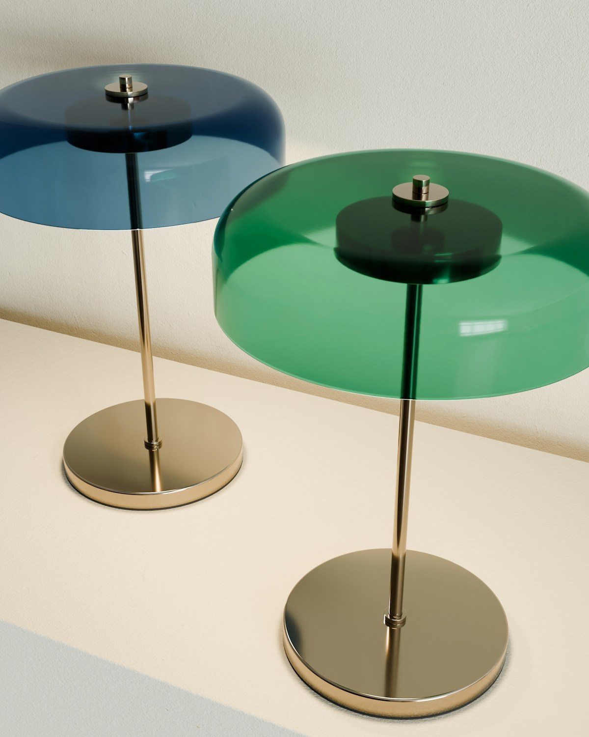 Brass Dome Table Lamp