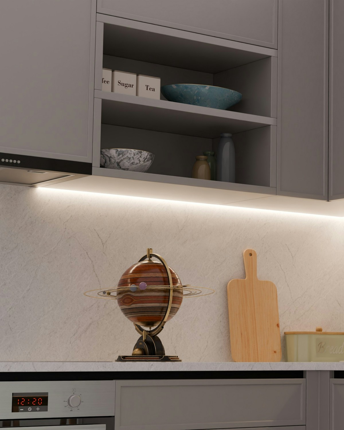 Glow Strip LED Shelf Light