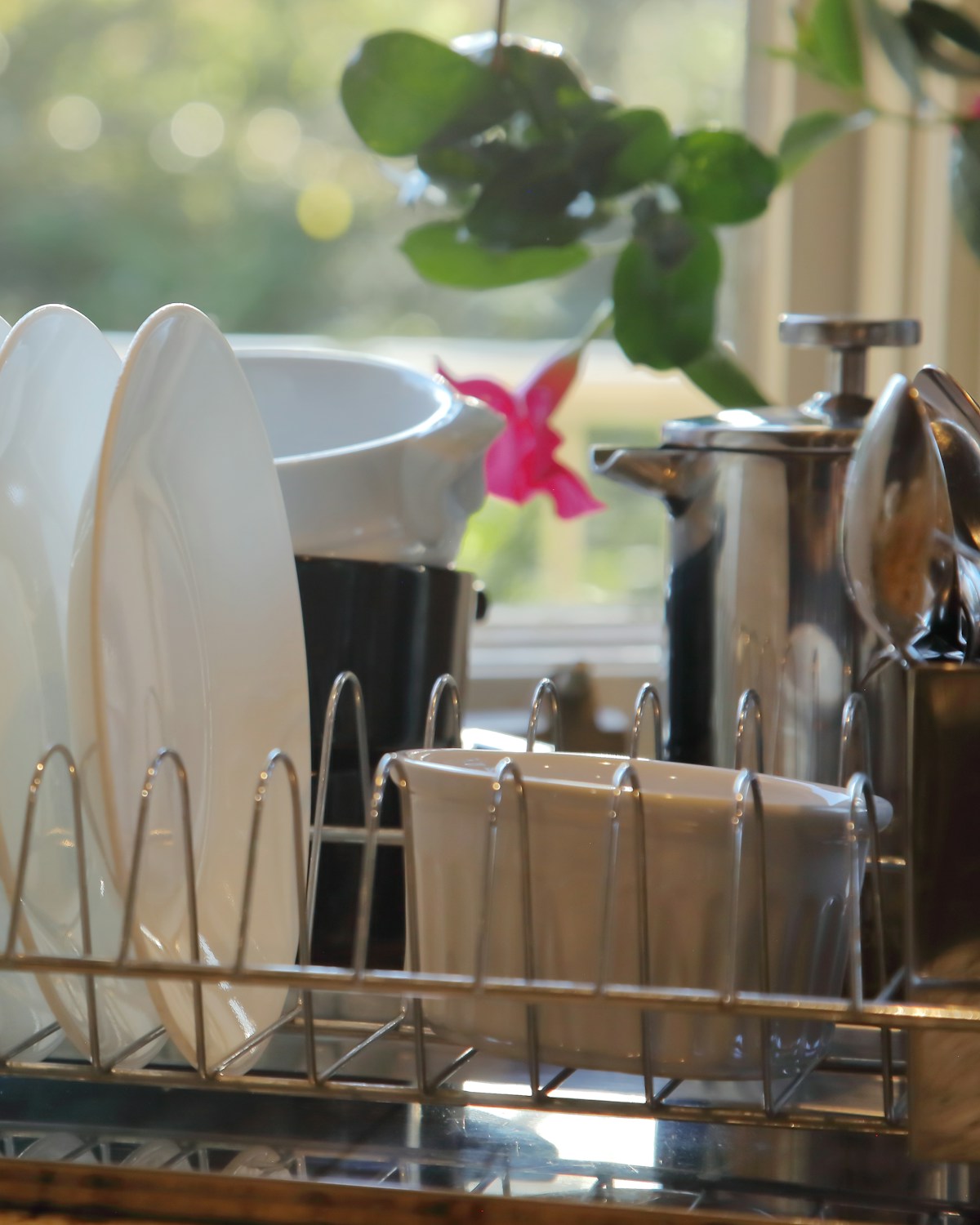 Bamboo Dish Drying Rack